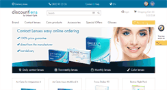 Desktop Screenshot of discountlens.fr